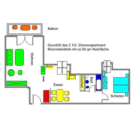 Brünnsteinblick Apartment
